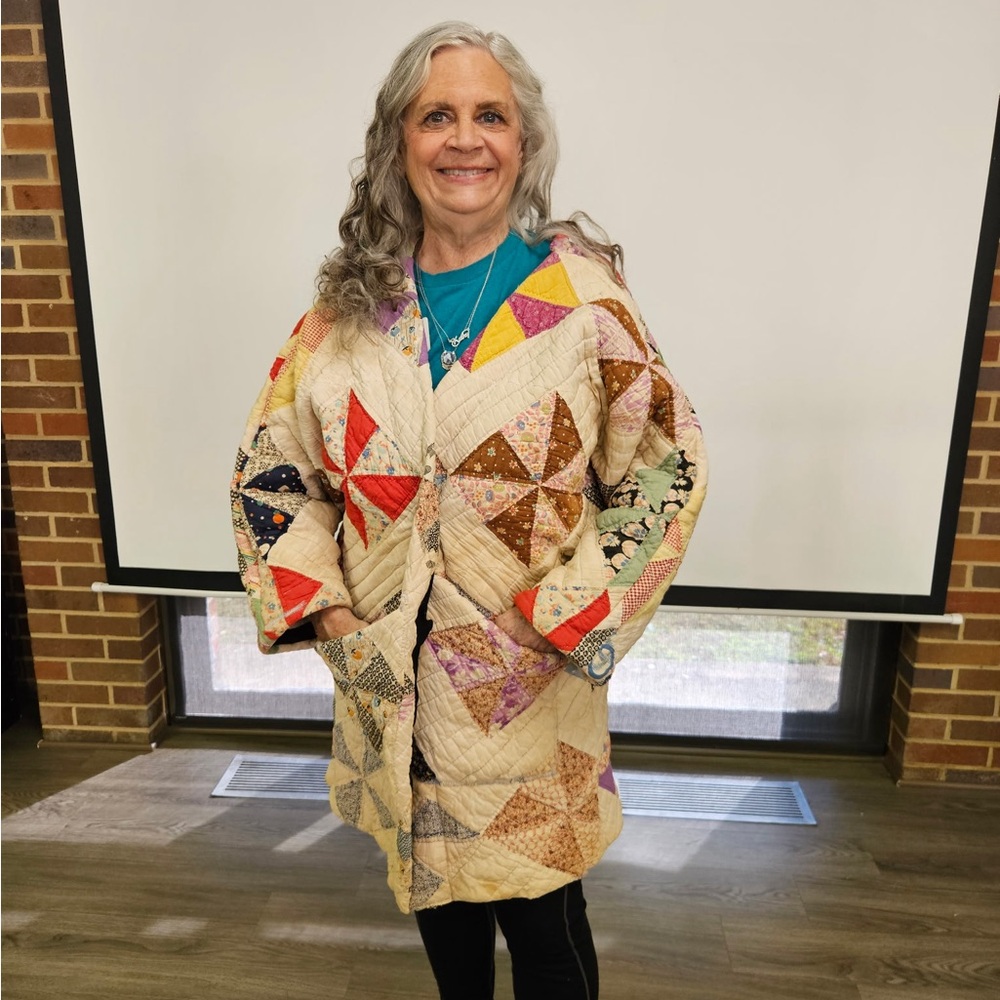 Patchwork Quilted Women's Coat